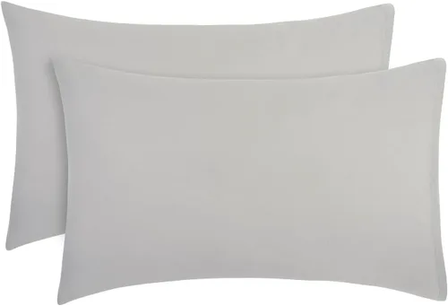 Vista 19 de Everyday Kids Paquete de 2 fundas de almohada de tamaño estándar para almohadas de 20 x 26 pulgadas, 100% microfibra suave y transpirable, perfectas