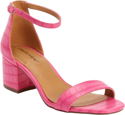 Vista 8 de Comfortview - Sandalias anchas para mujer Negro
