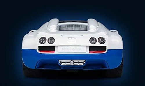 Vista 5 de Radio Control remoto 1/14 Bugatti Veyron 16.4 Grand Sport Vitesse con licencia RC Model Car (blanco/azul)