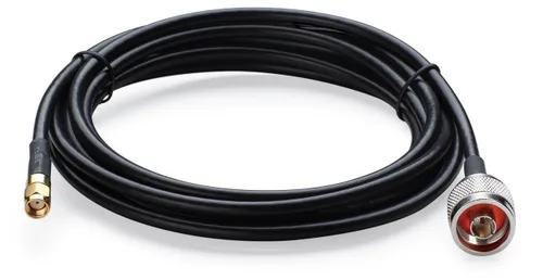 Vista 8 de MPD Digital I LMR400 Cable coaxial IN macho a conectores RP-SMA macho I Puente coaxial I de baja pérdida RF, CB, radioaficionado, transmisores