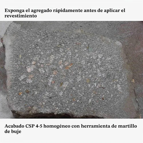 Vista 7 de Martillo de casquillo de hormigón para pulidora, 5/8 "-11 martillo de casquillo de eliminación de capa roscada para hormigón