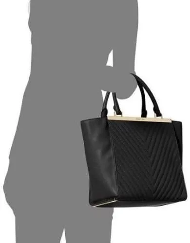 Vista 5 de Michael Kors Lana Bolso mediano, Negro