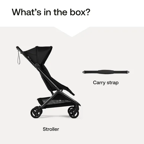 Vista 16 de Bugaboo Butterfly 2 - Cochecito de viaje ultracompacto plegable de un Negro (Heritage Black)