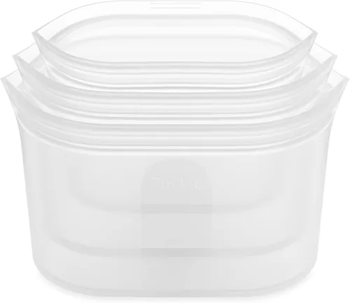 Vista 13 de Zip Top - Contenedores reutilizables de silicón 100 % platino