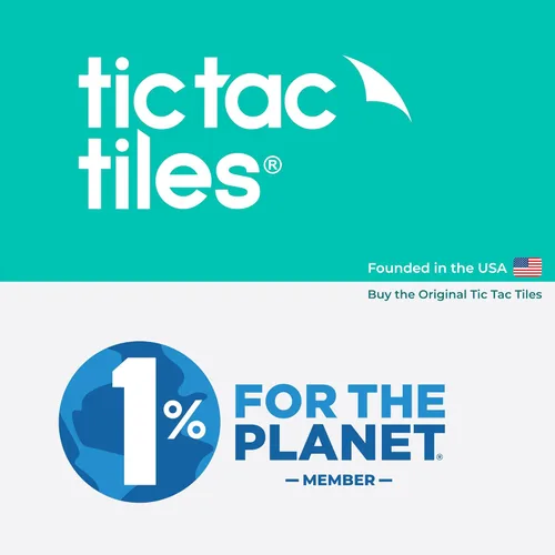 Vista 7 de Tic Tac Tiles Adhesivo autoadhesivo removible de 12 x 12 pulgadas para la loseta del muro de la cocina o el baño, azulejos en diseños de metro