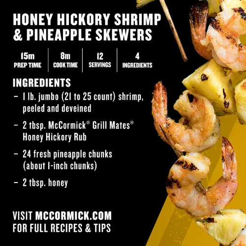 Vista 9 de McCormick Grill Mates Honey Hickory Rub, 5.75 oz