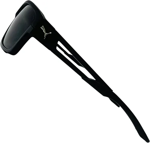 Vista 4 de Puma Flash Ride PU0327S - Lentes de sol deportivos para hombre forma rectangular marco de borde completo ciclismo correr golf pesca voleibol