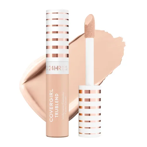 Vista 14 de COVERGIRL TruBlend Undercover Corrector, Edificable, Cobertura Completa, 24 Horas de Duración, Acabado Mate - L150 Porcelana