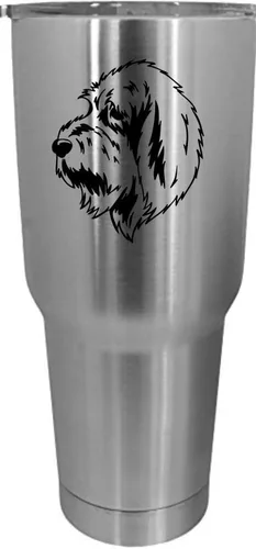 Vista 134 de Cairn Terrier - Vaso grabado con temática de perro, 30 onzas