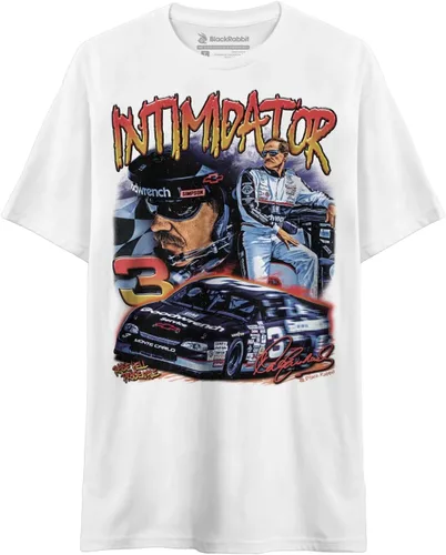 Vista 11 de Black Rabbit 90s Racing Intimidator Earnhardt Raise Hell Praise Dale Retro Camiseta unisex