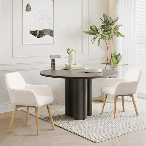Vista 15 de Silla de Escritorio Sin Ruedas Silla de Acento Cómoda para Sala de Estar Comedor Dormitorio Silla de Tocador Silla de Maquillaje Oficina en Casa