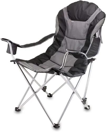 Vista 3 de Picnic TIME NCAA Arkansas Razorbacks Reclining Camp Chair - Beach Chair for Adults - Sports Chair with Carry Bag