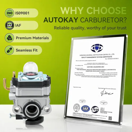 Vista 7 de AUTOKAY 309375002 Carburador Compatible con Homelite Ryobi RY34426 RY34007 S430 C430 X430 30cc RY34441 RY34427 RY34421 RY34446 RY34006 Recortadora