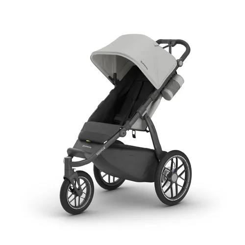 Vista 10 de UPPAbaby Ridge V2 Jogging Stroller - Suspensión todo terreno - Evelyn Evelyn (verde prado)