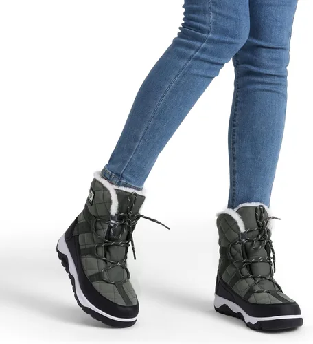 Vista 5 de DREAM PAIRS Women's Winter Snow Boots Waterproof Rubber Ankle Booties with Warm Comfortable Faux Fur Lining,Lace Up Non-Slip Outdoor Boots for Women