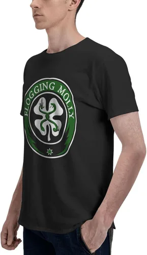 Vista 5 de Camiseta de manga corta con cuello redondo de algodón para hombre, estampado en 3D, divertida camiseta gráfica