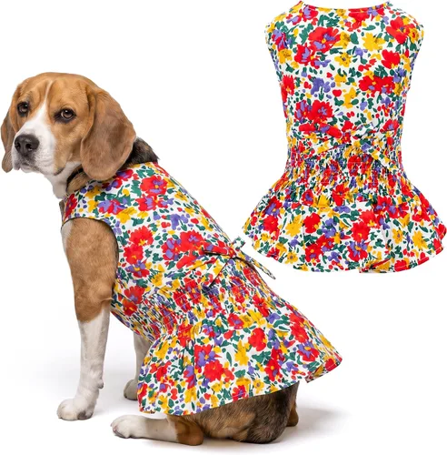 Vista 88 de Parisian Pet Chambray - Vestido para perro - Ligero sin mangas para perro, niña, talla XS Chambray en general