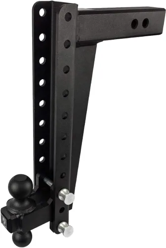 Vista 10 de BulletProof Hitches - Enganche de remolque ajustable resistente de 2.5 pulgadas (clasificación de 22,000 lb.) - Enganche de remolque