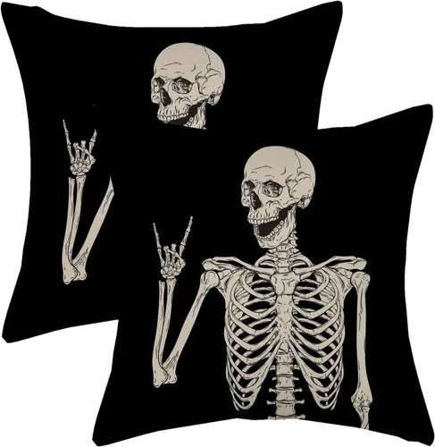 Vista 38 de Juego de 2 fundas de almohada para el 4 de julio, 16 x 16 pulgadas, Día de la Independencia, Día de los Caídos, decoración al aire libre, almohadas