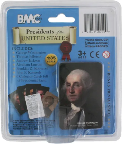 Vista 8 de BMC Presidents of the United States Series 1: Figura de plástico 6pc Set