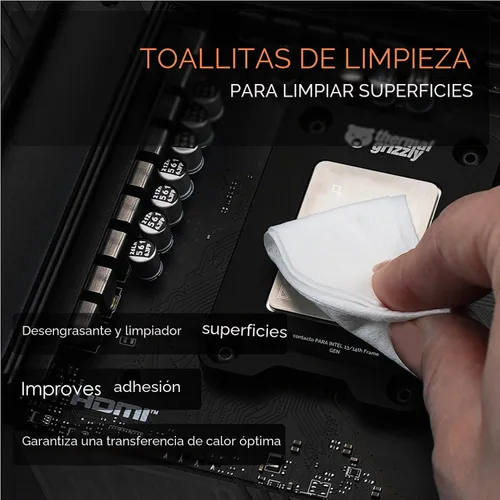 Vista 6 de Thermal Grizzly - Duronaut - Pasta térmica de alta durabilidad y alto rendimiento para máxima conductividad durante el overclock