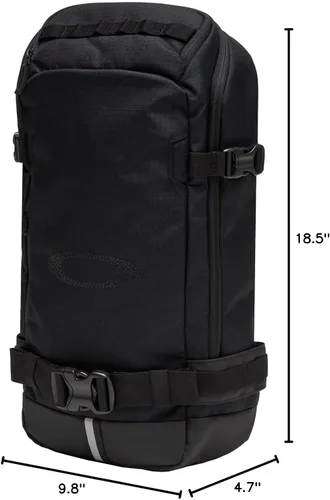 Vista 4 de Oakley Mochila Peak Rc 18l para hombre, Blackout, Oakley Mochila Peak Rc 18l