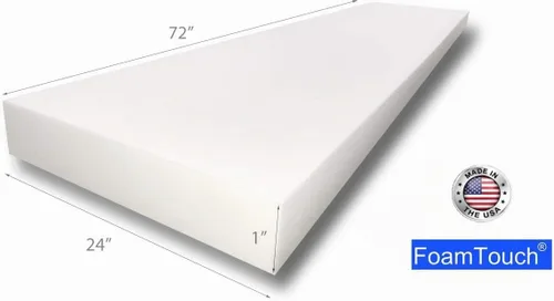 Vista 2 de Cojín de espuma de tapicería Foamtouch fabricado en EE. UU.