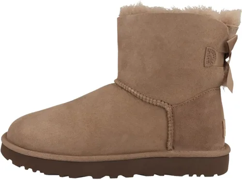 Vista 12 de UGG Botas Mini Bailey Bow II para mujer Negro