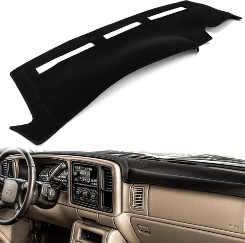 Vista 12 de Cubierta para tablero a medida para Dodge Ram 1500 2500 3500 1998 1999 2000 2001, cubierta para salpicadero, protector de tapete para salpicadero