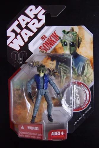 Vista 3 de Qiyun Star Wars 30 aniversario Pax Bonkik figura de acción VHTF