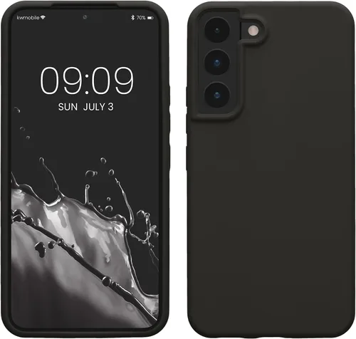 Vista 255 de kwmobile Funda compatible con Samsung Galaxy S9 - Funda de silicona TPU con acabado suave - Blue Reef