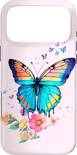 Vista 22 de iPhone 16 Mariposa Hermosa Mariposas Coloridas Amante Entomólogo Caso