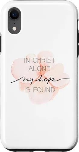 Vista 25 de in Christ Alone My Hope is Found Jesus Christian Phone Case for iPhone 17