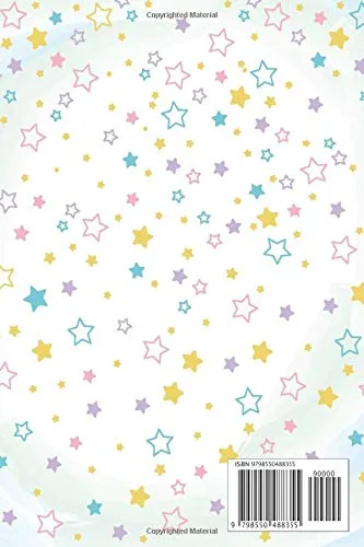 Vista 2 de 4th Birthday Girl Unicorn-Themed Journal And Sketchbook Gift For 4 Year Old Girls, Unicorn Birthday Presents for Girls, 4th birthday presents for