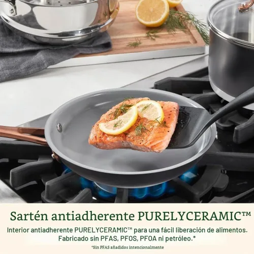 Vista 5 de Cuisinart Juego de utensilios de cocina Elegance negro mate de 11 piezas, MBK89-11