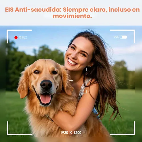 Vista 10 de Gafas inteligentes para cámara AI, gafas de sol de video 4K con estuche de Negro