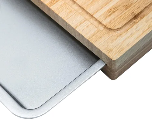 Vista 9 de Cuisinart CPK-4884 Tabla de cortar de bambú con bandeja oculta