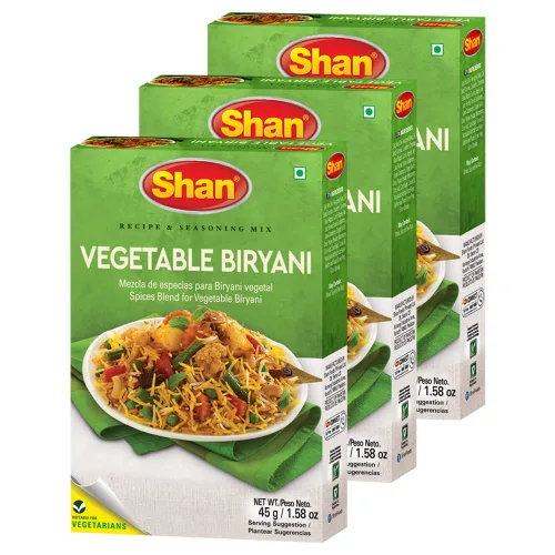 Vista 260 de Shan Chicken 65 - Mezcla de recetas y condimentos de 2.1 oz (60 g) - Polvo de especias para pollo frito picante agridulce - Adecuado