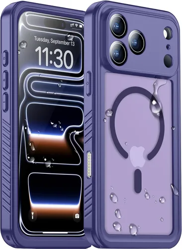 Vista 40 de Funda impermeable para iPhone 12, impermeable, antideslizante, a prueba de golpes, para iPhone 12, color negro