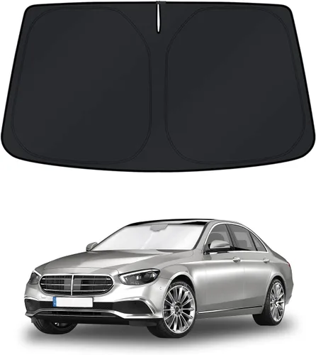 Vista 165 de KUST Parasol para parabrisas para BMW X1 F48 2016, 2017, 2018, 2019, 2020, 2021, 2022, accesorios de ajuste personalizado, parasol plegable