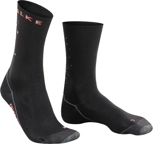 Vista 7 de FALKE Calcetines de ciclismo unisex BC Impulse reflectantes, ligeros, 1 par Negro (Black 3000)