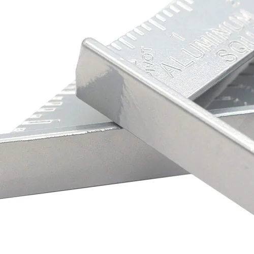 Vista 2 de TAODAN 7 pulgadas de aluminio Rafter ángulo cuadrado marco medición carpintero herramienta de diseño