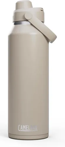 Vista 47 de CamelBak Thrive Chug - Botella de agua aislada de acero inoxidable, color negro, 20 onzas