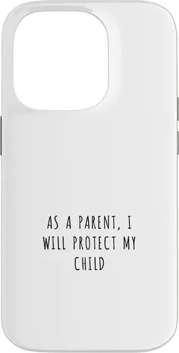 Vista 17 de As a parent, I will protect my child Case for iPhone 16