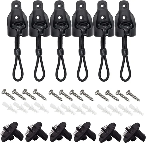 Vista 21 de Paquete de 3 tapas universales con anillo de tracción, piezas de repuesto para persianas enrollables para exteriores e interiores (beige)