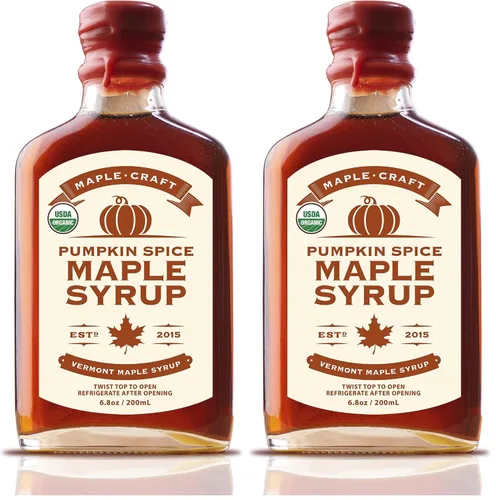 Vista 4 de Maple Craft Alimentos, Especias de Calabaza Vermont Jarabe de Arce (Orgánico)