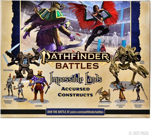 Vista 3 de WizKids Pathfinder Battles: Tierras imposibles - Set de construcciones malditas en caja