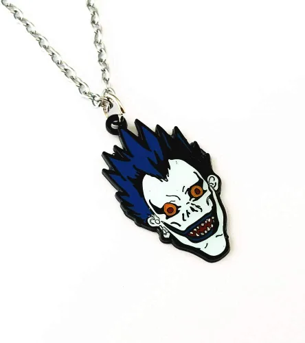 Vista 2 de HSYLETB Community of Fandoms Death Nte Horror Collar Regalos para Hombre Mujer, Metal, Aleación.