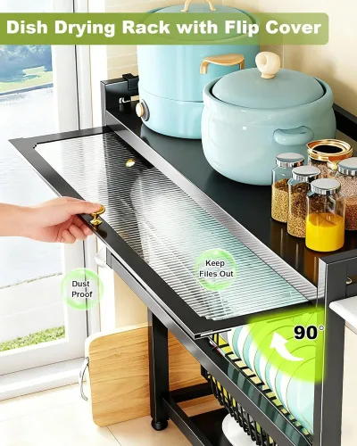 Vista 3 de Escurridor De Platos Con Tapa 65cm