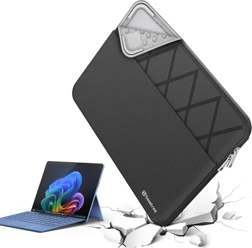 Vista 23 de Smatree Funda para ordenador portátil de 15 pulgadas para Microsoft Surface Negro élite
